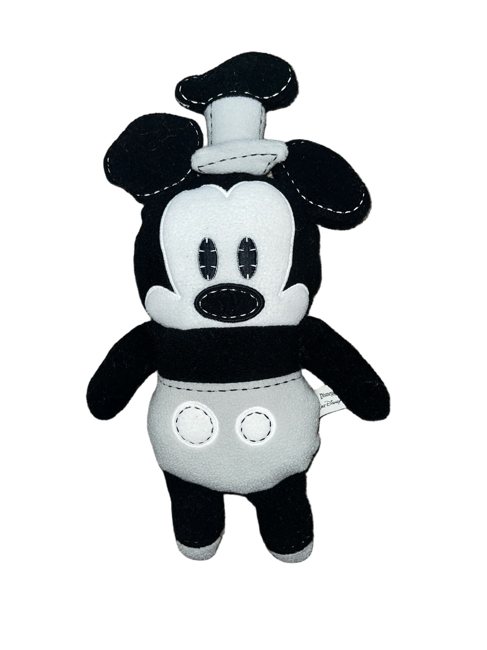Disney Pook-A-Looz Steamboat Willie Mickey Mouse Plush Stuffed Animal Vintage